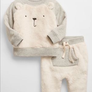 Baby Boy Sherpa Outfit